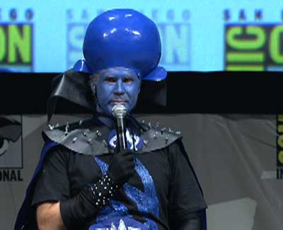 Will Farrell Dresses Up as Megamind